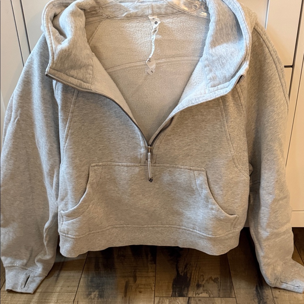 lululemon athletica Light Gray Women's Hoodie